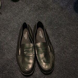 Rockport Dark Leather Loafers
